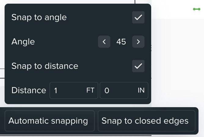 What is automatic snapping?